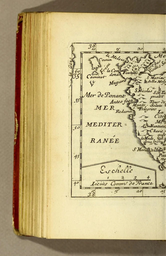 An illustration from Le monde ou La géographie universelle : contenant les descriptions, les cartes, et le blason, des principaux païs du monde., 1676, leaf 318
