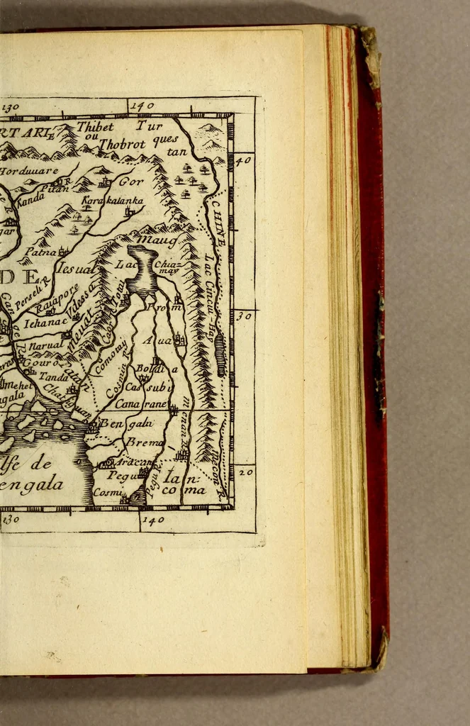 An illustration from Le monde ou La géographie universelle : contenant les descriptions, les cartes, et le blason, des principaux païs du monde., 1676, leaf 457
