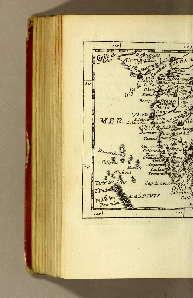 An illustration from Le monde ou La géographie universelle : contenant les descriptions, les cartes, et le blason, des principaux païs du monde., 1676, leaf 474
