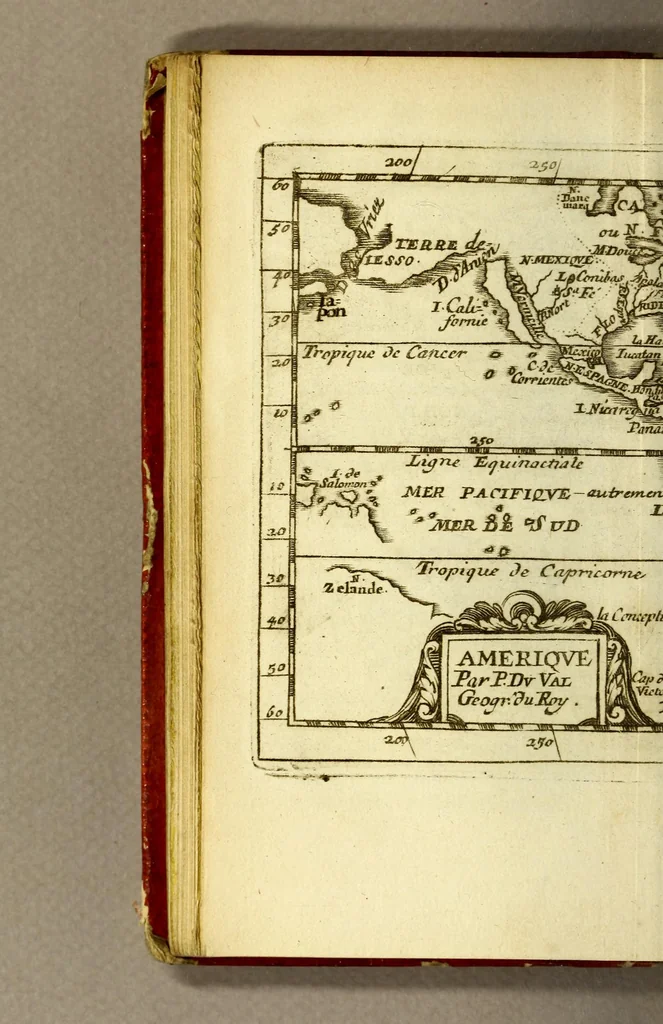 An illustration from Le monde ou La géographie universelle : contenant les descriptions, les cartes, et le blason, des principaux païs du monde., 1676, leaf 48