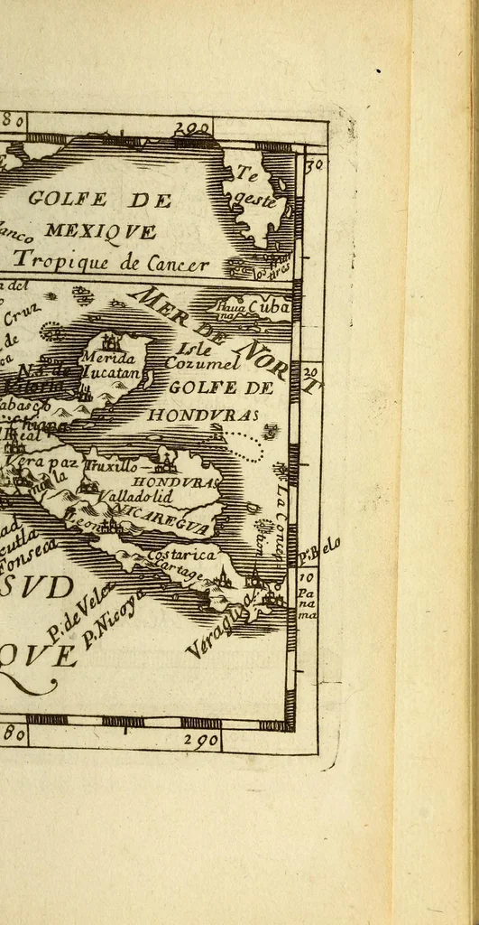 An illustration from Le monde ou La géographie universelle : contenant les descriptions, les cartes, et le blason, des principaux païs du monde., 1676, leaf 97