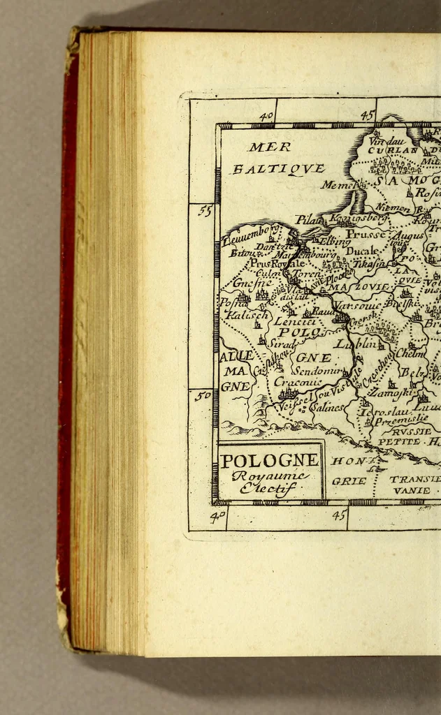 An illustration from Le monde ou La géographie universelle : contenant les descriptions, les cartes, et le blason, des principaux païs du monde., 1676, leaf 296