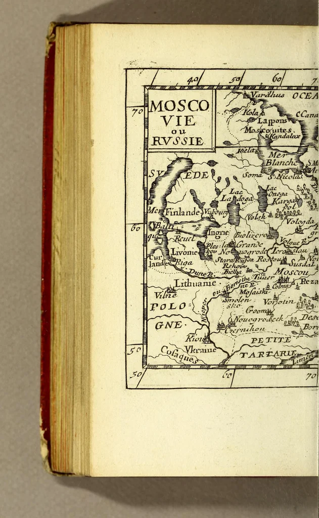 An illustration from Le monde ou La géographie universelle : contenant les descriptions, les cartes, et le blason, des principaux païs du monde., 1676, leaf 318