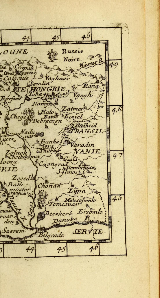 An illustration from Le monde ou La géographie universelle : contenant les descriptions, les cartes, et le blason, des principaux païs du monde., 1676, leaf 379