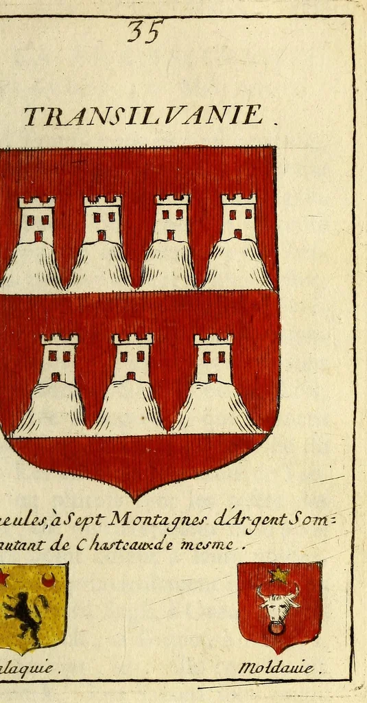 An illustration from Le monde ou La géographie universelle : contenant les descriptions, les cartes, et le blason, des principaux païs du monde., 1676, leaf 393