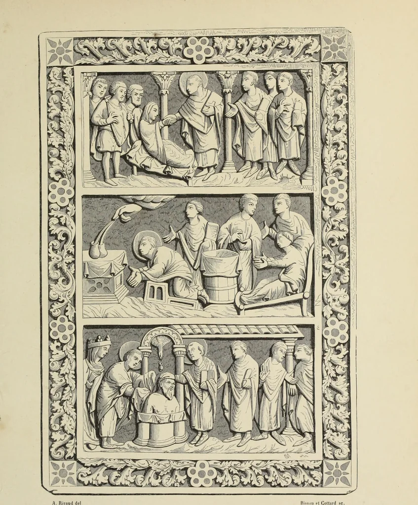 An illustration from Le Moyen age et la Renaissance, 1851, leaf 18
