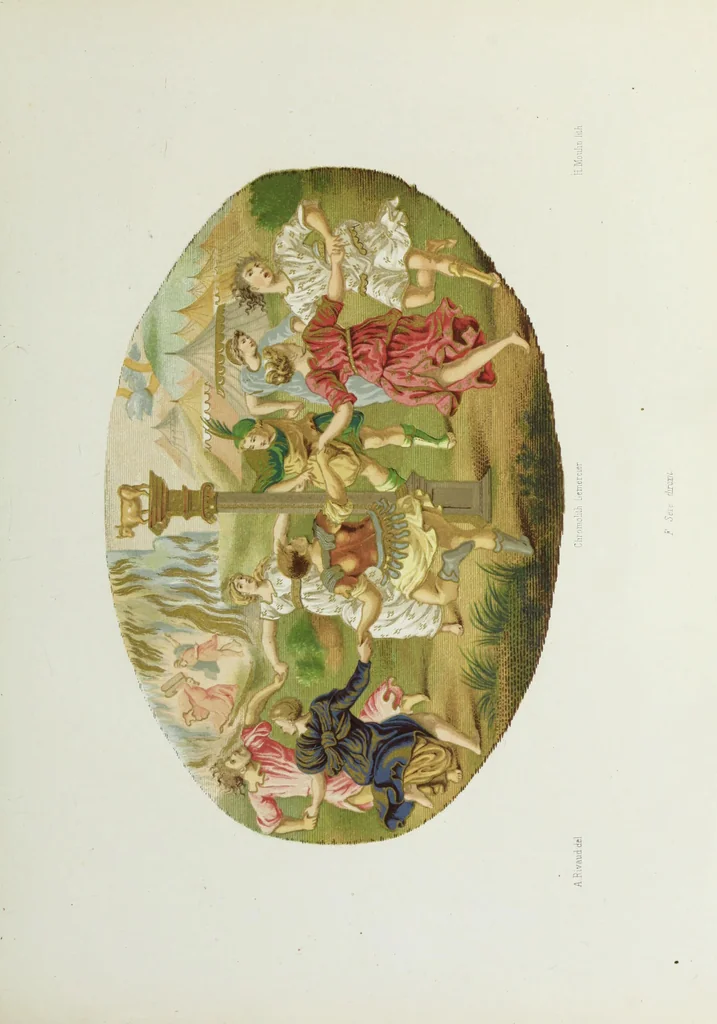 An illustration from Le Moyen age et la Renaissance, 1851, leaf 22