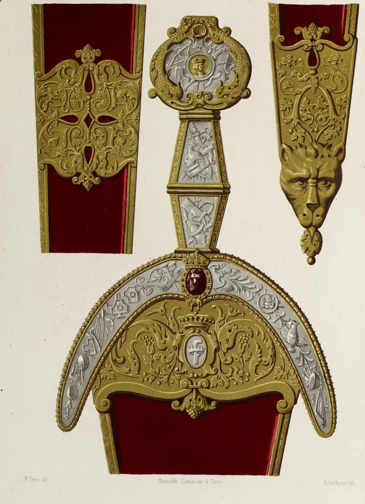 An illustration from Le Moyen age et la Renaissance, 1851, leaf 28