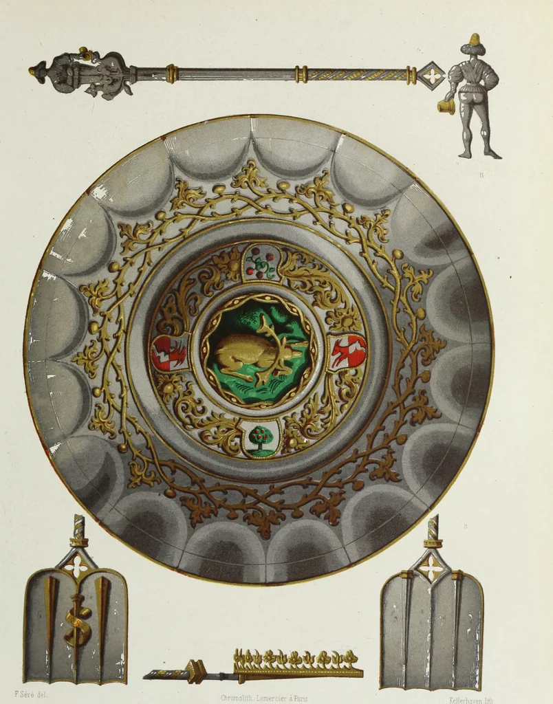 An illustration from Le Moyen age et la Renaissance, 1851, leaf 34