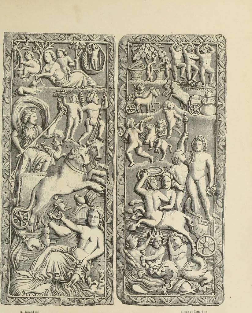 An illustration from Le Moyen age et la Renaissance, 1851, leaf 38
