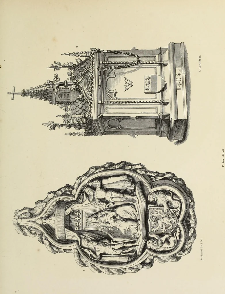 An illustration from Le Moyen age et la Renaissance, 1851, leaf 56