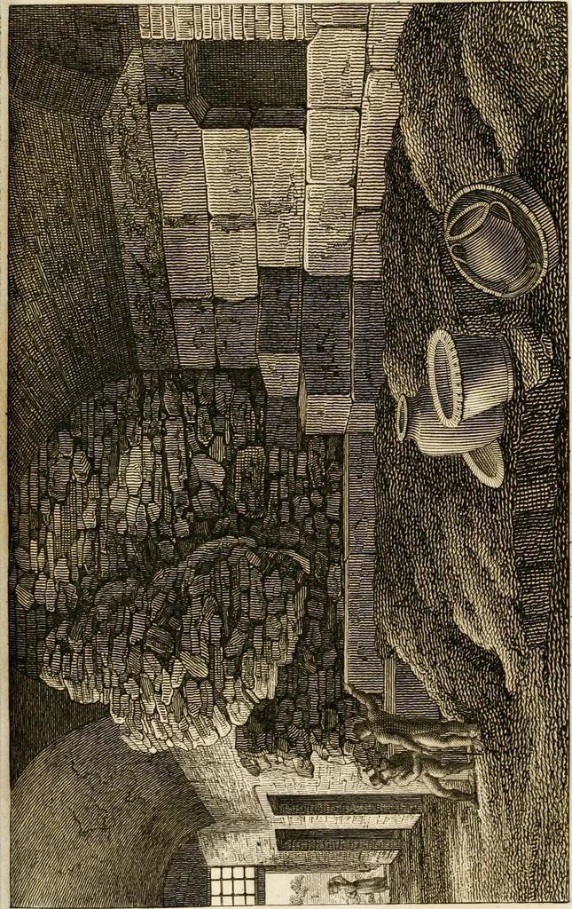 An illustration from Le mura di Roma, 1820, leaf 422