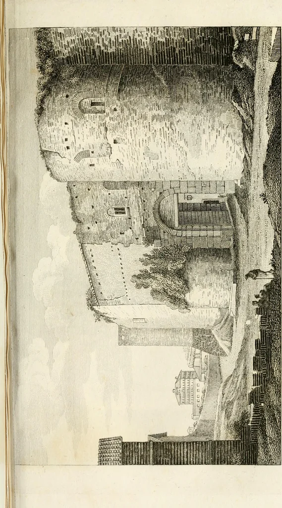 An illustration from Le mura di Roma, 1820, leaf 434