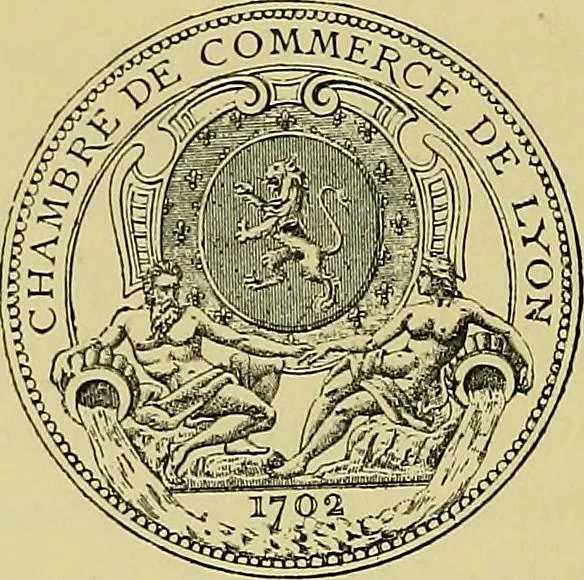 An illustration from Le Musée historique des tissus de la Chambre de commerce de Lyon; précis historique de l'art de décorer les étoffes et catalogue sommaire, 1902, leaf 159