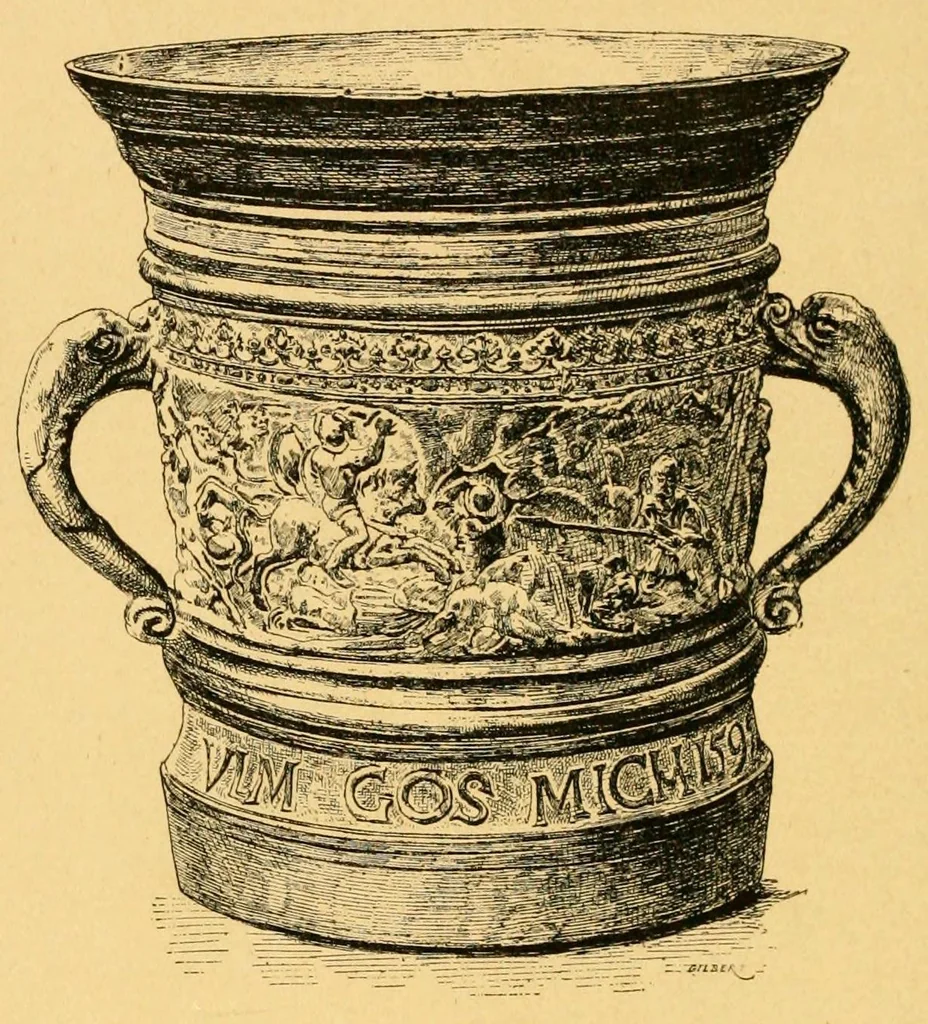 An illustration from Le musée rétrospectif du métal à l'Exposition de l'union centrale des beaux-arts, 1880, 1881, leaf 150
