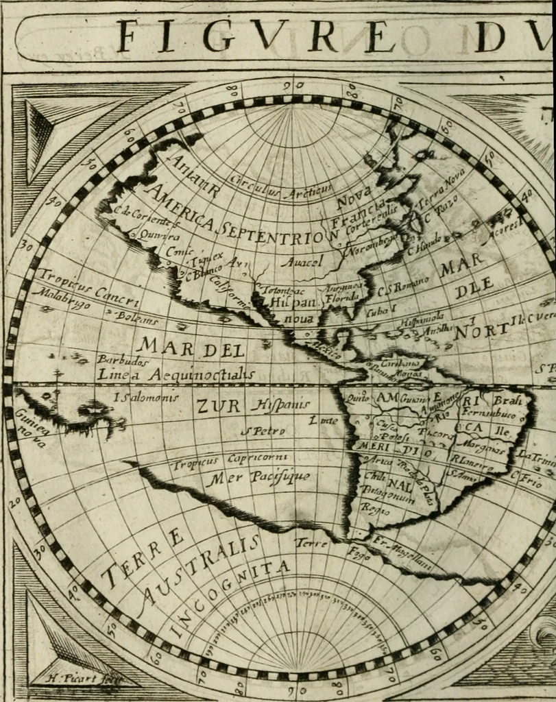 An illustration from L'Encyclopédie des beaux esprits, contenant les moyens de parvenir à la connoissance des belles sciences, 1657, leaf 195