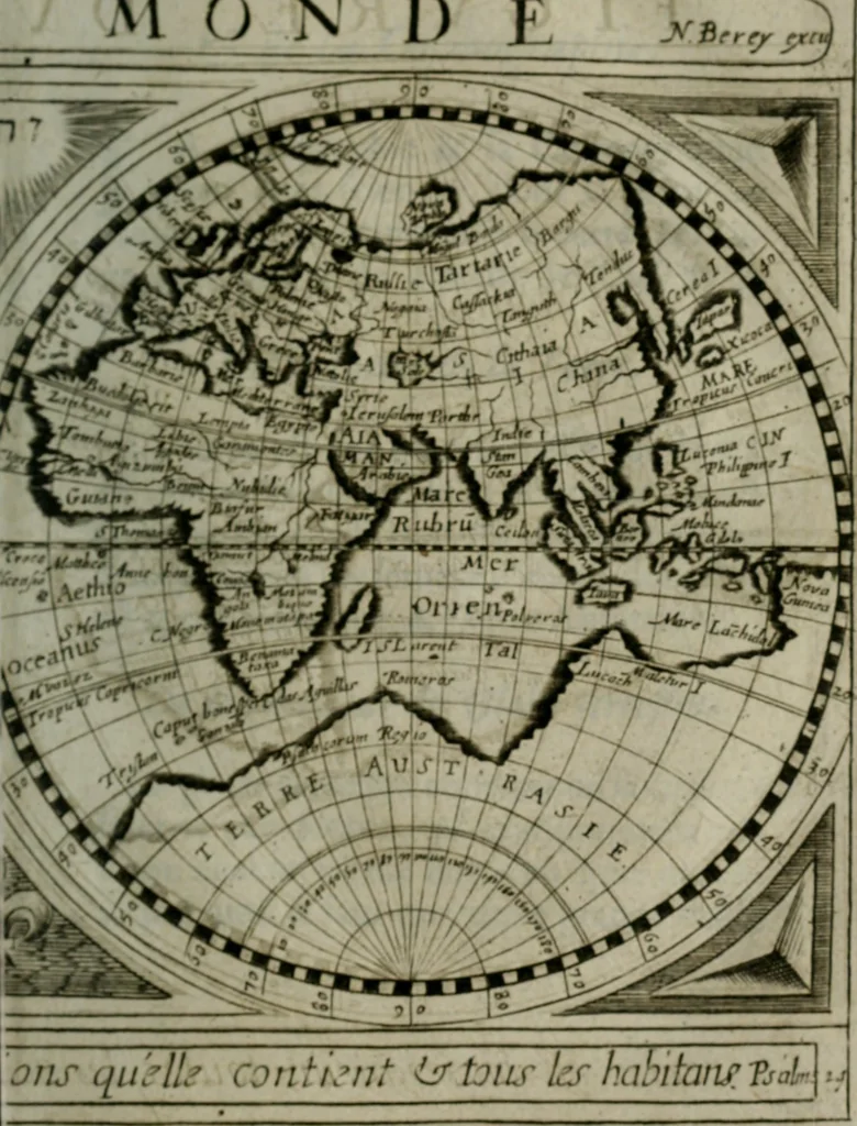 An illustration from L'Encyclopédie des beaux esprits, contenant les moyens de parvenir à la connoissance des belles sciences, 1657, leaf 196