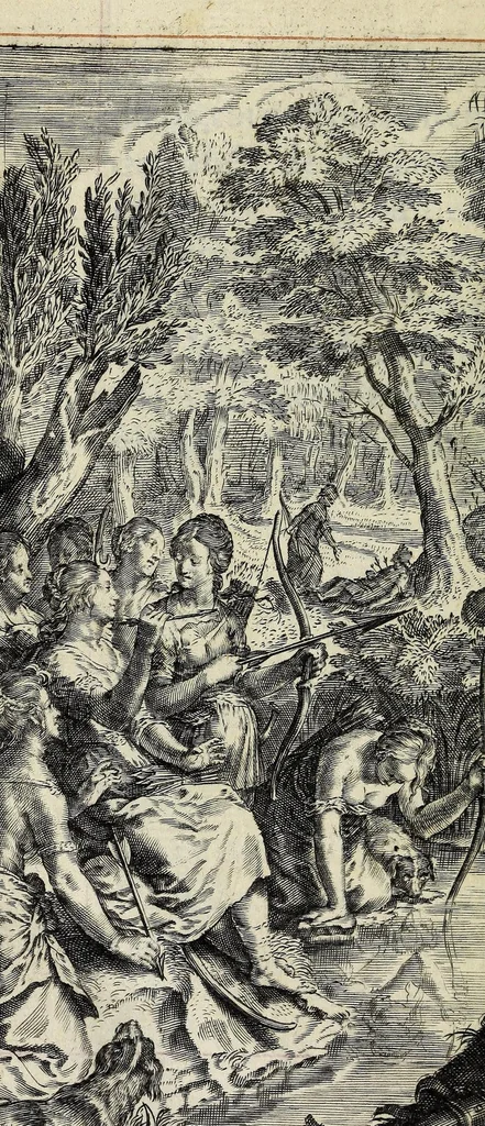 An illustration from L'Endimion, 1624, leaf 138