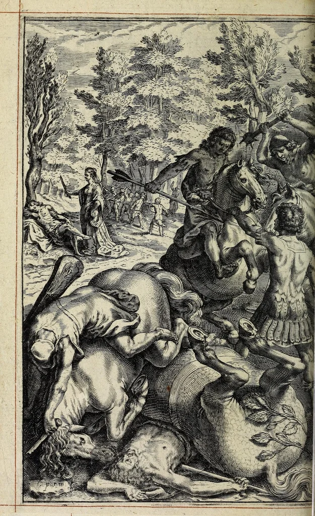 An illustration from L'Endimion, 1624, leaf 162