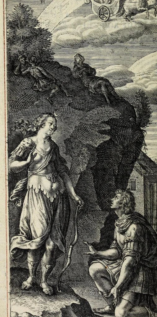 An illustration from L'Endimion, 1624, leaf 54