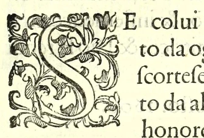 An illustration from Le nobilta, et eccellenze delle donne, et i diffetti, e mancamenti de gli hvomini : discorso, 1600, leaf 9