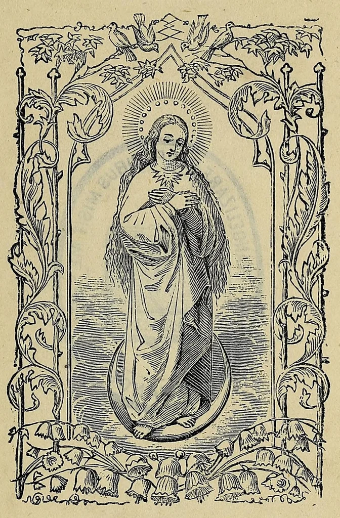 An illustration from Le nouveau testament, en langue crise, d'après les quatre évangélistes, ou, Concordance des quatre évangiles, 1872, leaf 479