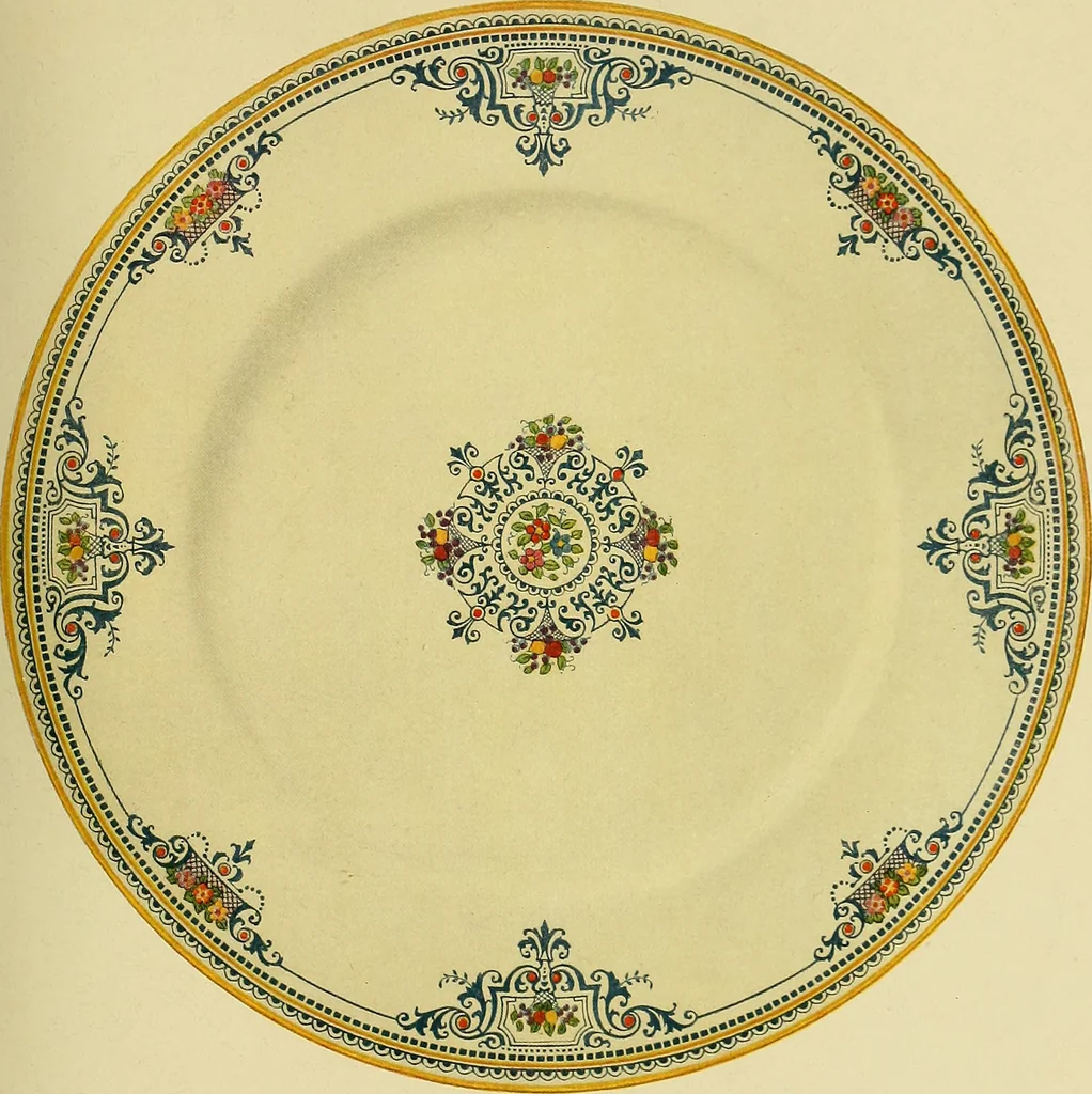 An illustration from Lenox-china, 1922, leaf 28