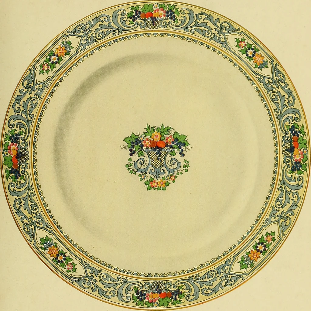 An illustration from Lenox-china, 1922, leaf 6