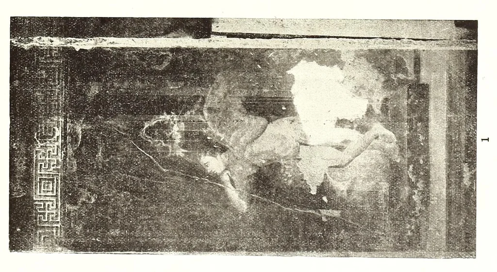 An illustration from Le nozze di Bacco ed Arianna : rappresentazione pittorica spettacolosa nel triclinio di una villa suburbana di Pompei, 1921, leaf 93