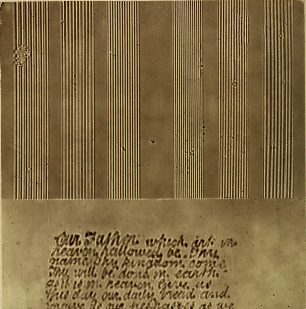 An illustration from The lens, 1873, leaf 201