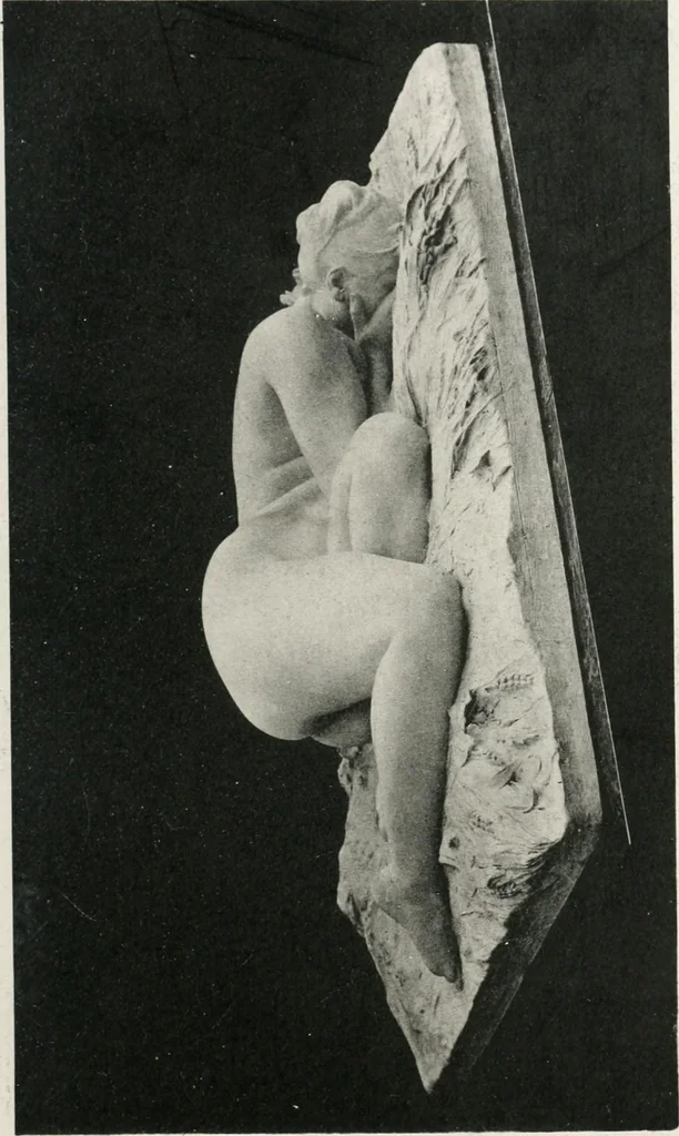 An illustration from Le Nu au salon, 1888, leaf 192