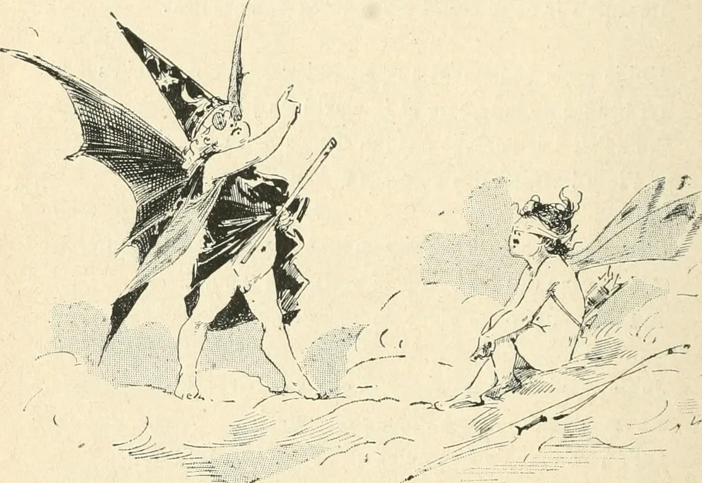 An illustration from Le Nu au salon, 1888, leaf 197