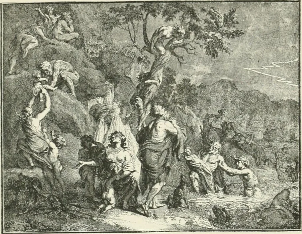 An illustration from Le Nu au salon, 1888, leaf 106