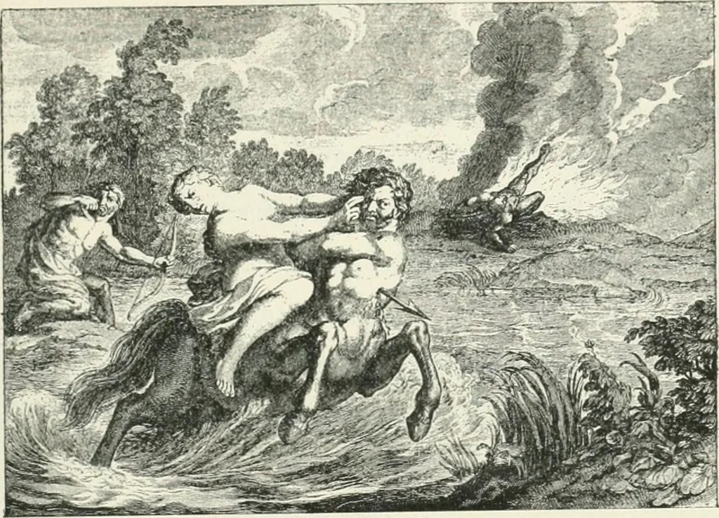 An illustration from Le Nu au salon, 1888, leaf 118