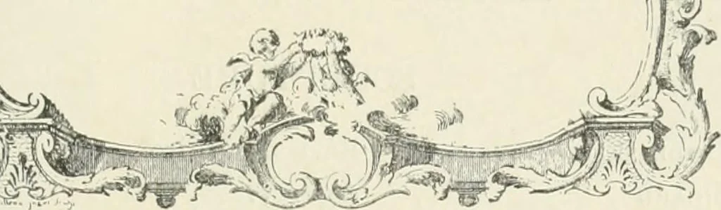 An illustration from Le Nu au salon, 1888, leaf 14