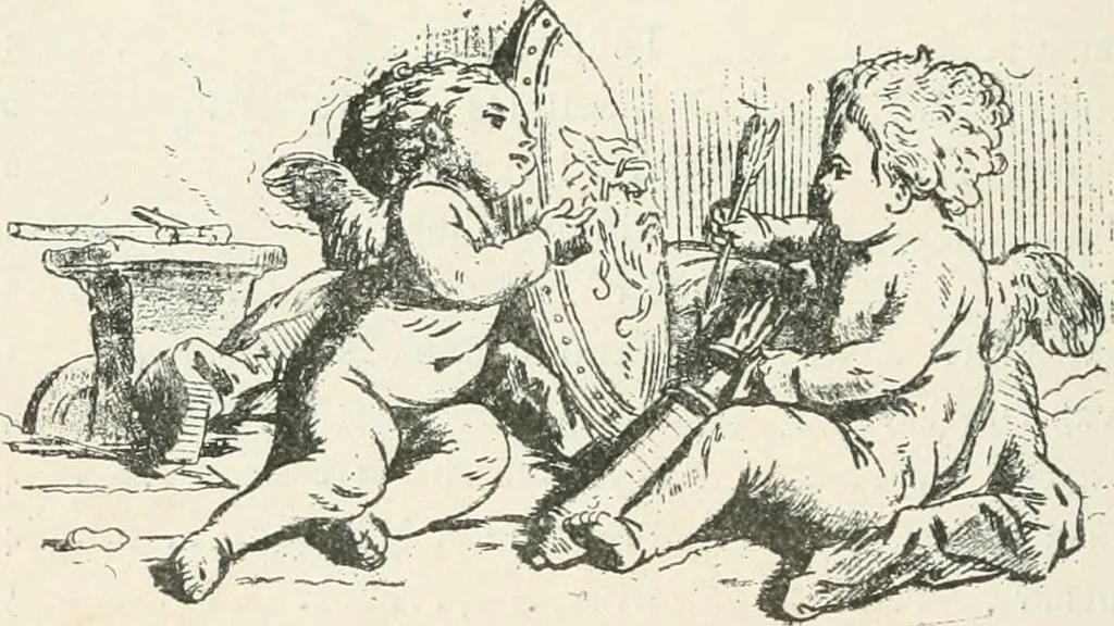 An illustration from Le Nu au salon, 1888, leaf 15