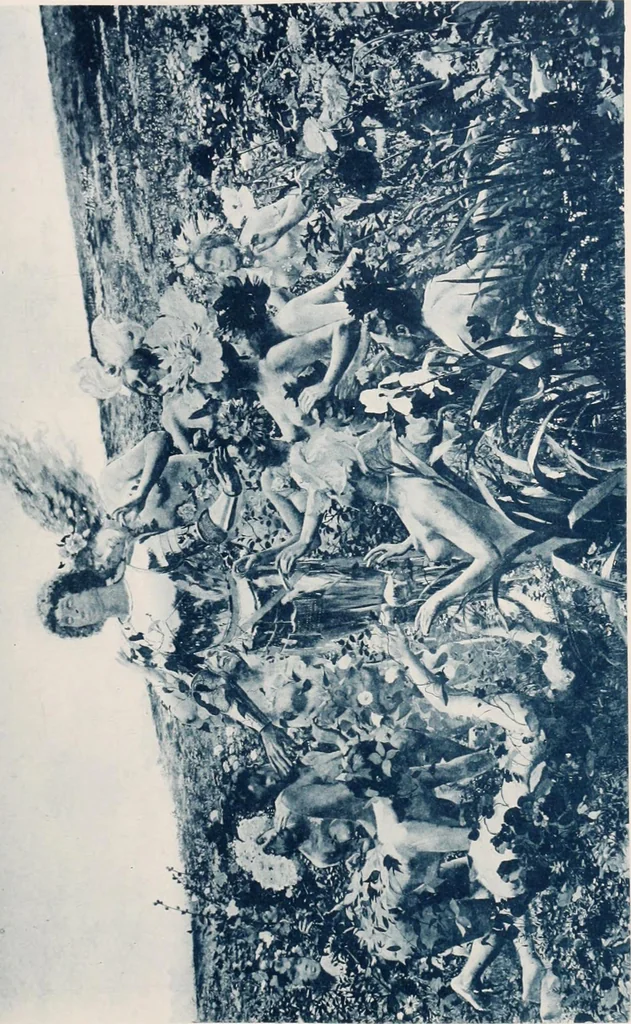 An illustration from Le Nu au salon, 1888, leaf 160