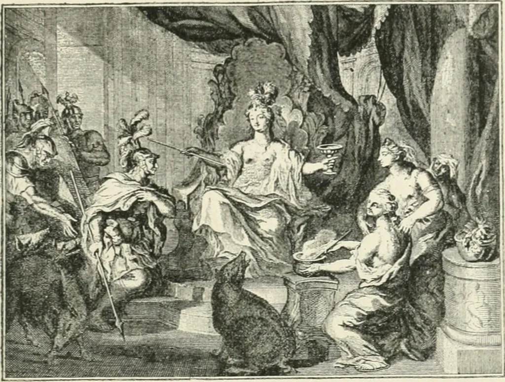 An illustration from Le Nu au salon, 1888, leaf 178