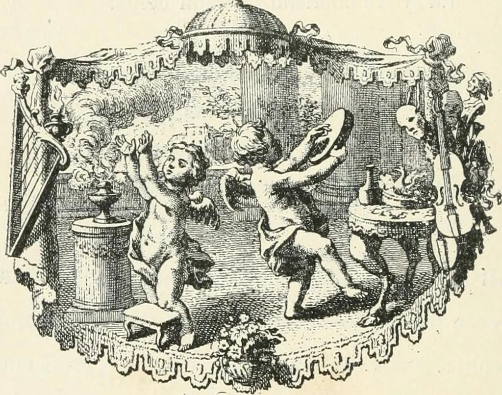 An illustration from Le Nu au salon, 1888, leaf 193