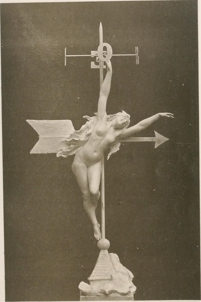 An illustration from Le Nu au salon, 1888, leaf 196