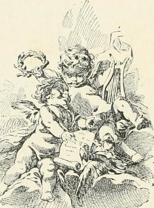 An illustration from Le Nu au salon, 1888, leaf 205