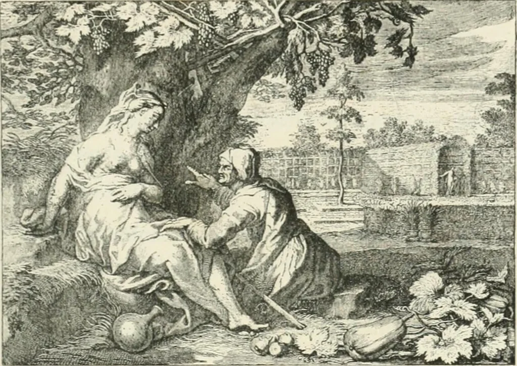 An illustration from Le Nu au salon, 1888, leaf 42