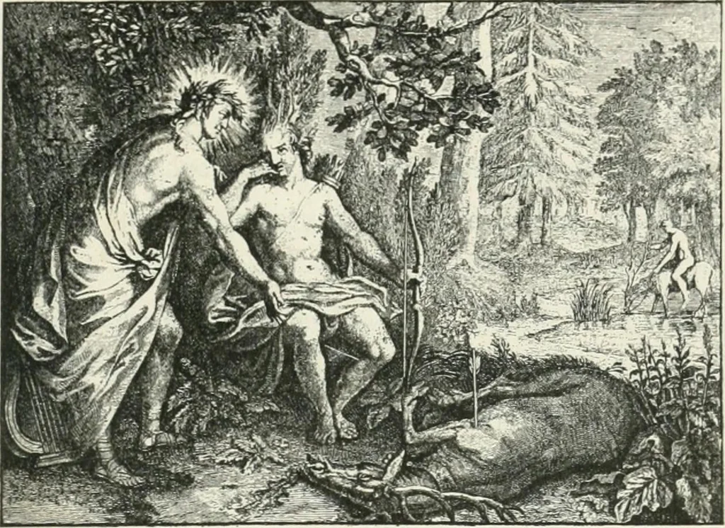 An illustration from Le Nu au salon, 1888, leaf 82