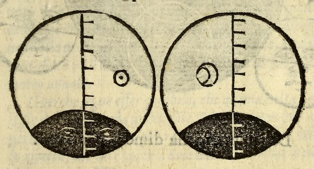 An illustration from Le nuoue teoriche de i pianeti, 1566, leaf 107