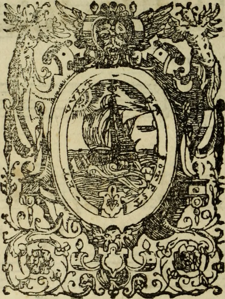 An illustration from Le nvove mvsiche di Givlio Caccini detto Romano, 1602, leaf 53