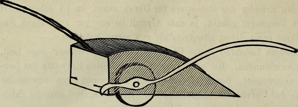An illustration from Leonardo da Vinci als Ingenieur and Philosoph : ein Beitrag zur Geschichte der Technik und der induktiven Wissenschaften, 1874, leaf 93