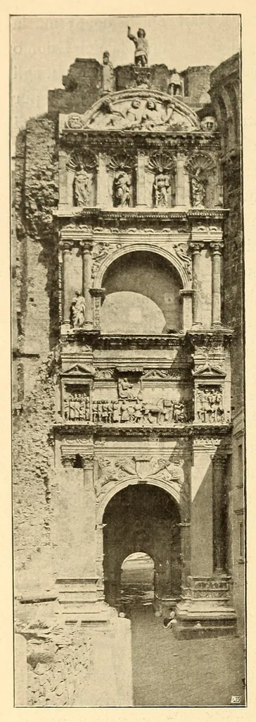 An illustration from Leon Battista Alberti, architetto, 1906, leaf 106