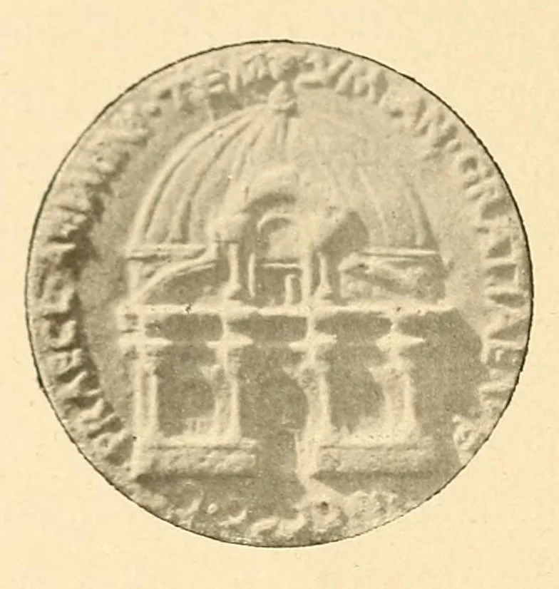An illustration from Leon Battista Alberti, architetto, 1906, leaf 44