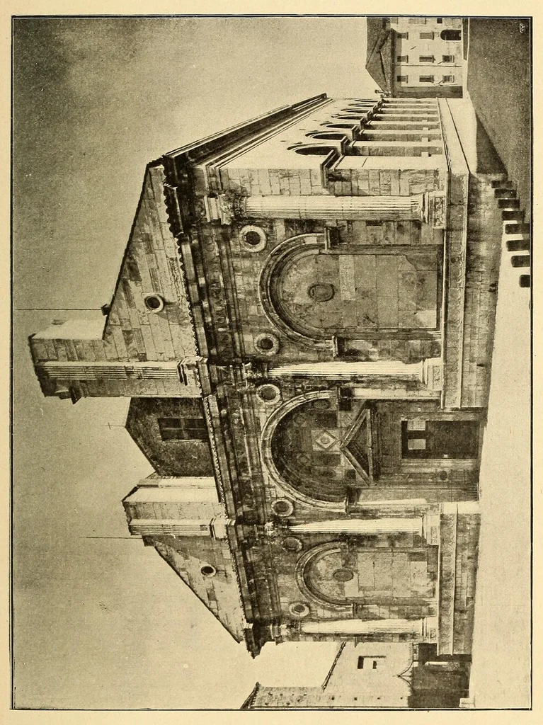 An illustration from Leon Battista Alberti, architetto, 1906, leaf 45