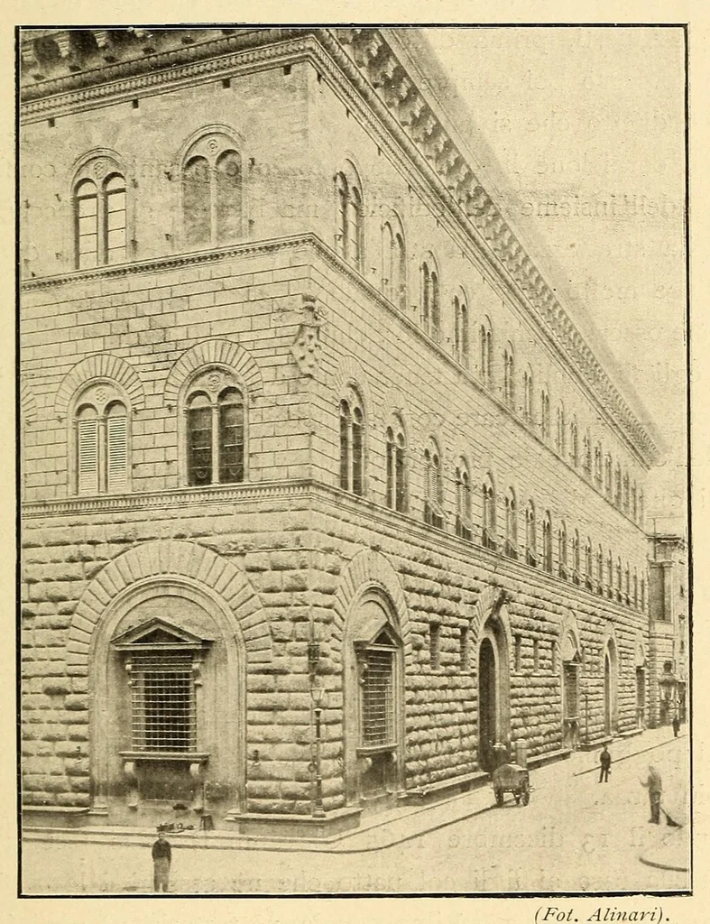 An illustration from Leon Battista Alberti, architetto, 1906, leaf 69